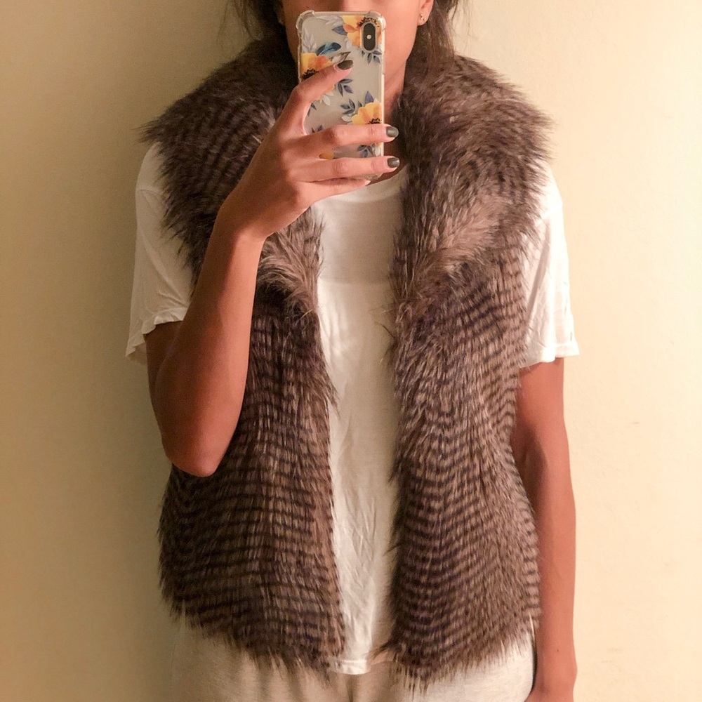 Faux Fur Vest